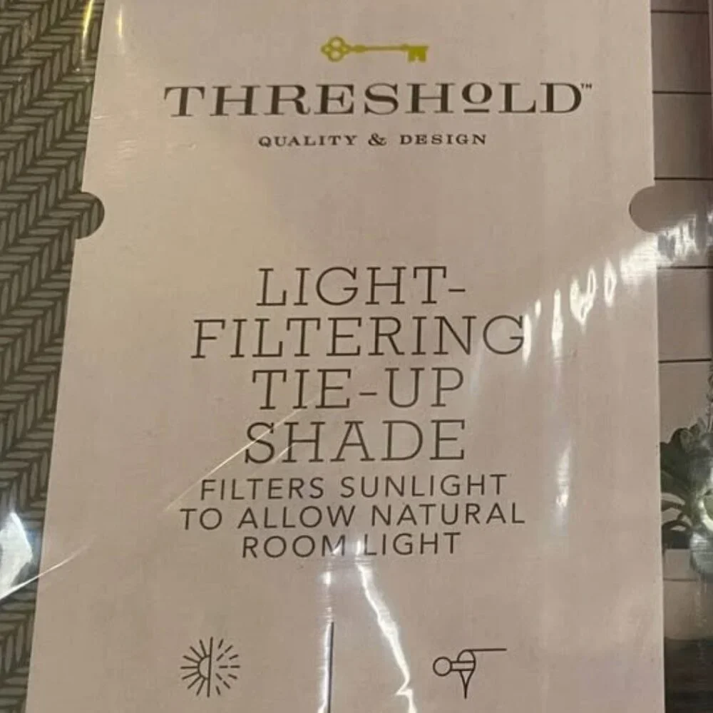 Threshold Light- Filtering Balloon Shade Curtain